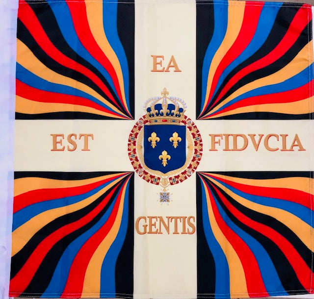 Les Drapeaux Des Régiments D'infanterie Saxons, 1806