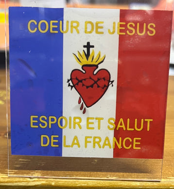 Autocollant Vitrophanie Sacré Coeur