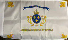 Charger l&#39;image dans la galerie, Grand Drapeau Armée Catholique et Royale