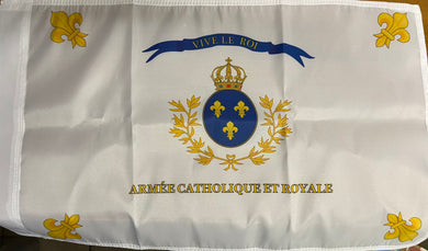 Grand Drapeau Armée Catholique et Royale