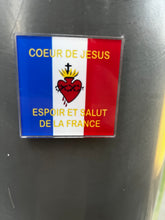 Charger l'image dans la galerie, Magnet acrylique drapeau Sacré Coeur