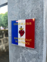 Charger l'image dans la galerie, Magnet acrylique drapeau Sacré Coeur