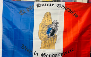 Drapeau Français Sainte Geneviève Gendarmerie