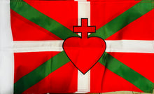 Charger l'image dans la galerie, Drapeau Sacré Coeur Pays Basque