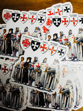 Charger l'image dans la galerie, 3 Autocollants Ordres Chevaliers