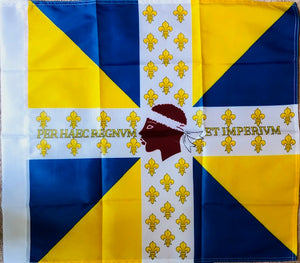 Drapeau Régiment Royal Corse drapeau d'ordonnance de 1765 à 1773