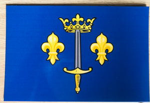 Magnet  armoiries de Jeanne d Arc