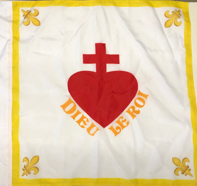 DRAPEAU SACRE COEUR
