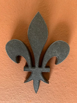 Petite Fleur de Lys en ardoise