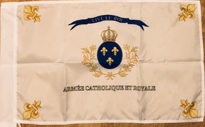 DRAPEAU Armée Catholique et Royale