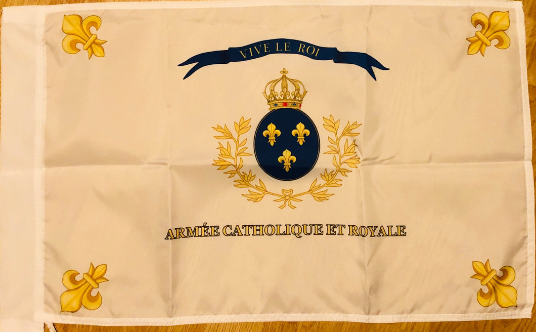 DRAPEAU Armée Catholique et Royale