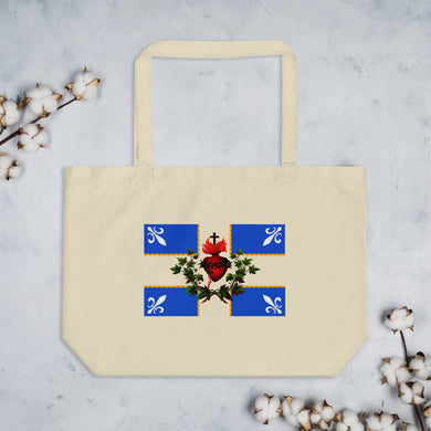 Grand tote bag bio CANADA FRANCAIS